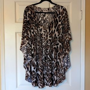 NWOT Veronica M tunic top/mini dress sz L
